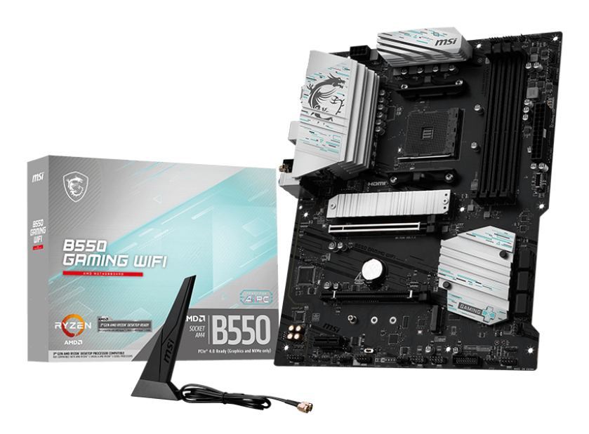 MSI B550 Gaming WiFi (B550,AM4,ATX,DDR4)