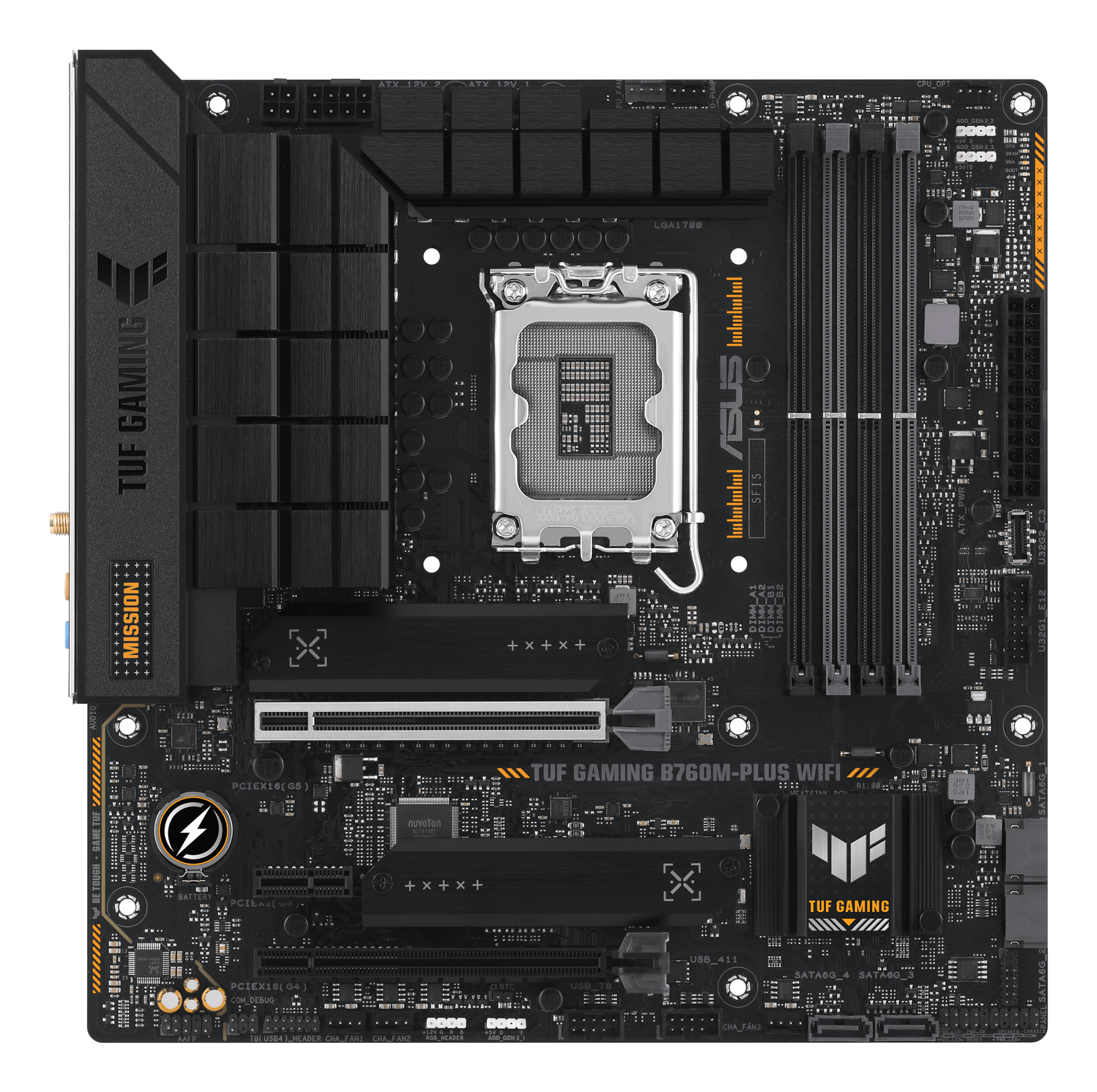 ASUS TUF GAMING B760M-PLUS            (INTEL,1700,DDR5,mATX)