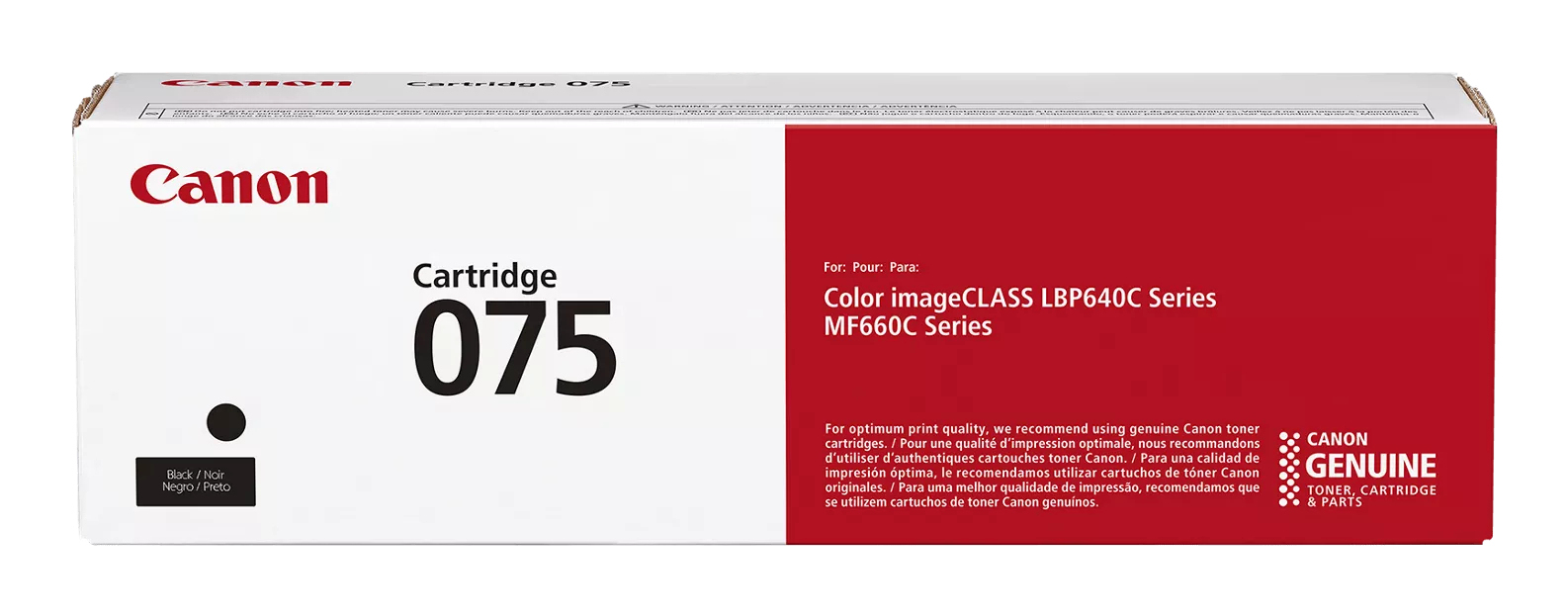 Toner Canon 075 BK           black              1400 Seiten