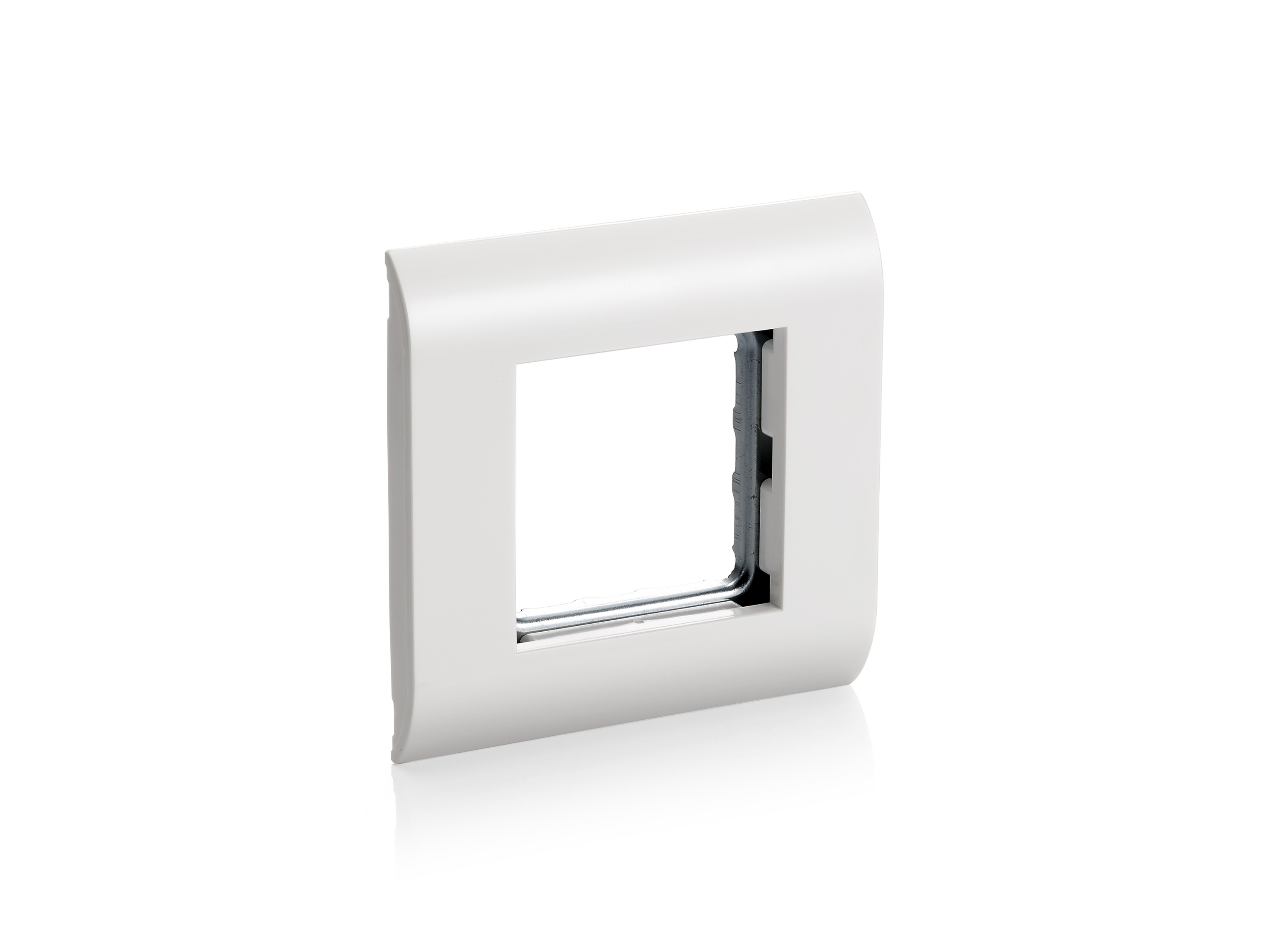 Equip Frontplatte French Modular Fenster 45x45mm RAL9010 Polybeu Equip Frontplatte French Modular Fenster 45x45mm RAL9010 Polybeu