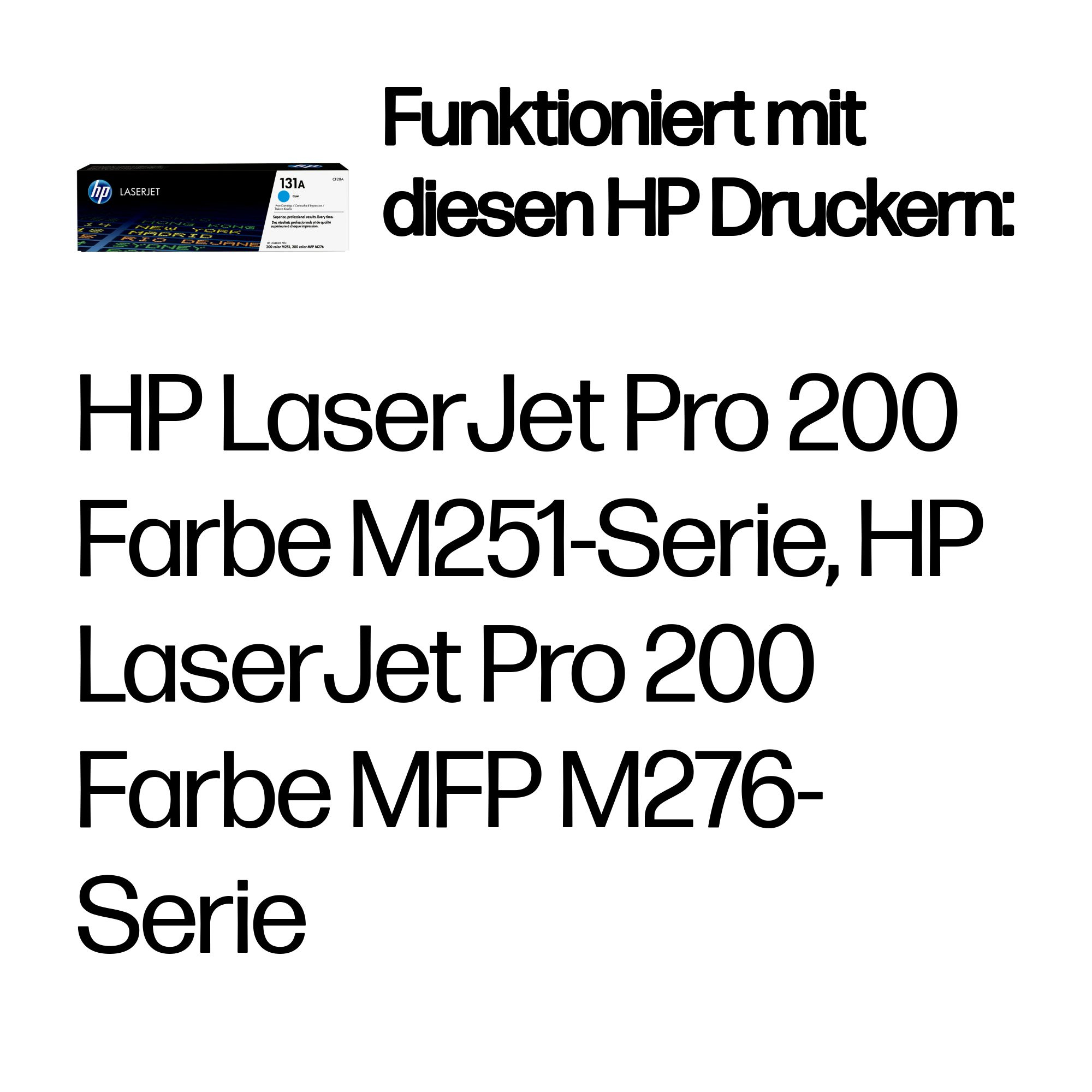 HP 131A Cyan LaserJet Tonerpatrone