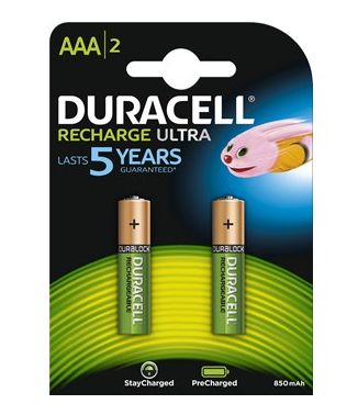 Duracell Akku Recharge Ultra Micro  - AAA        900mAh 2St.