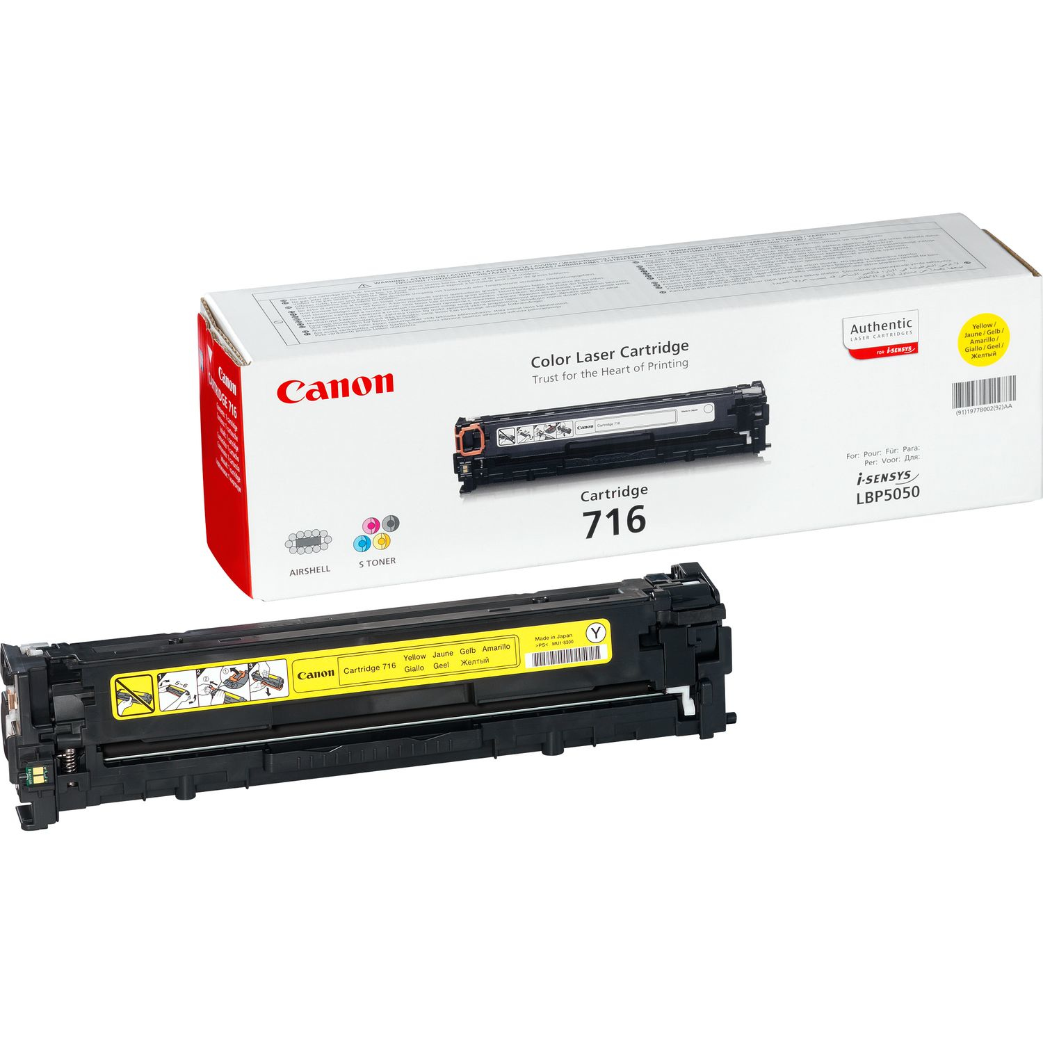 Toner Canon 716 Y yellow 1500 Seiten