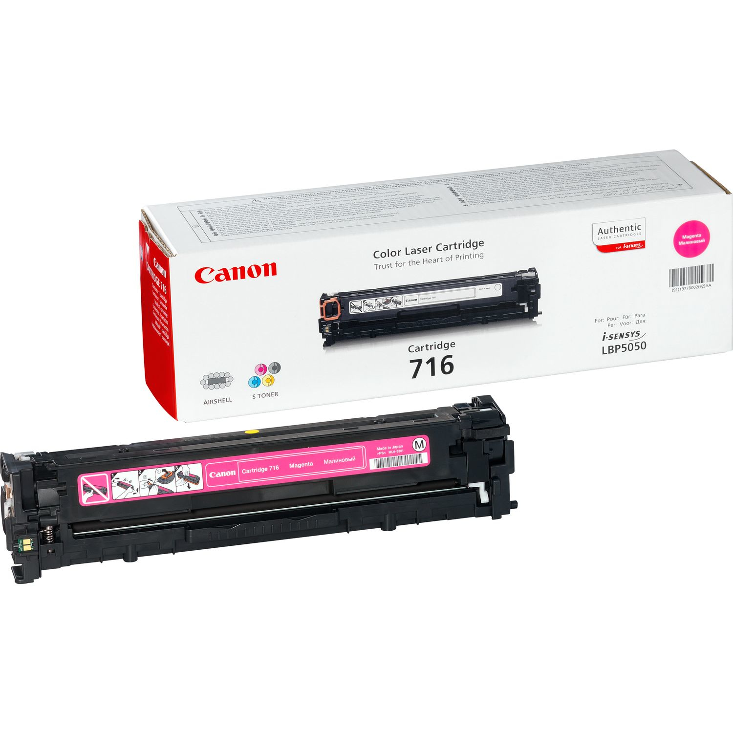 Toner Canon 716 M            magenta            1500 Seiten Toner Canon
