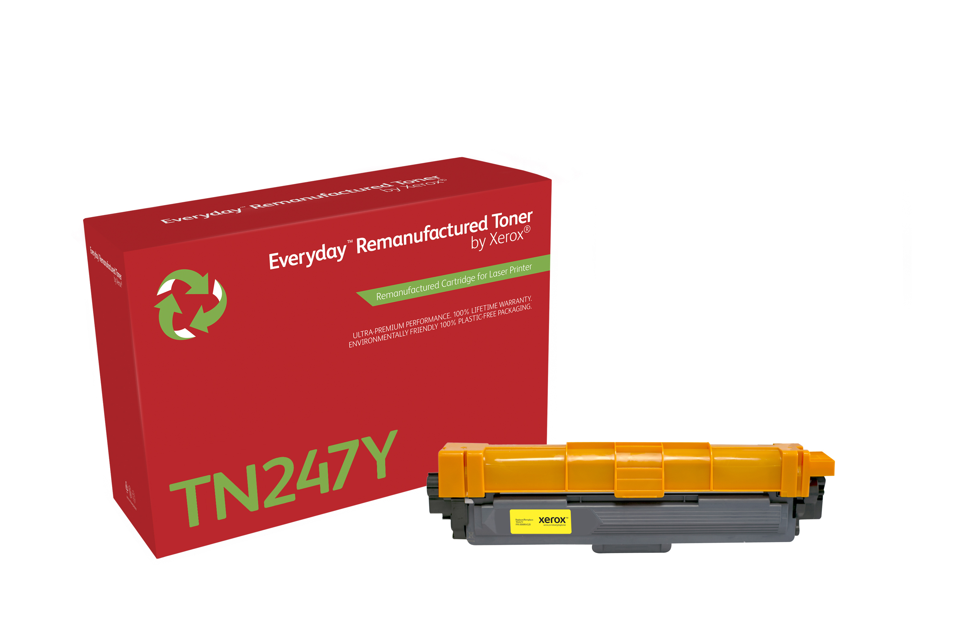 Xerox Toner Everyday Brother TN247Y Yellow Remanufactured