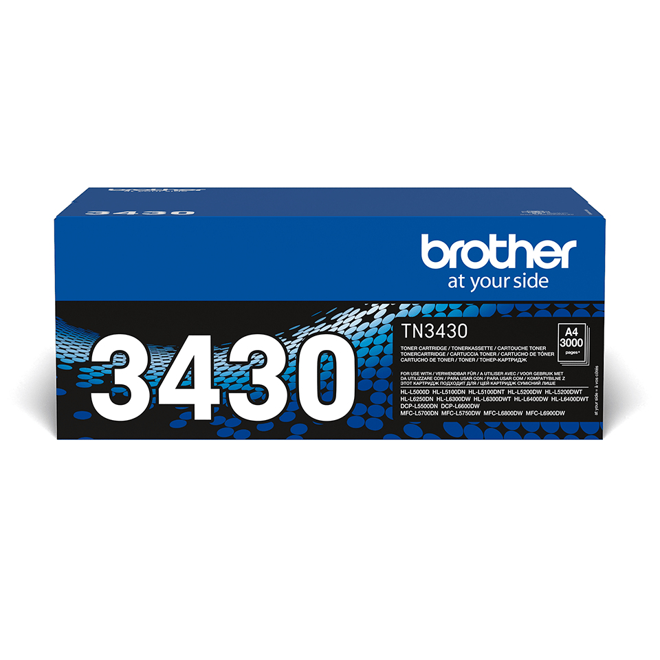 Toner Brother TN-3430 HL-L6250DN/&shy;L6300DW/&shy;L6400DW/&shy;L6400DWTT