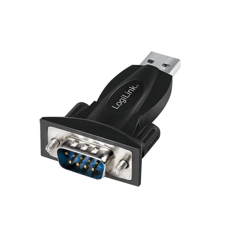 Logilink Adapter USB 2.0 -> Seriell schwarz
