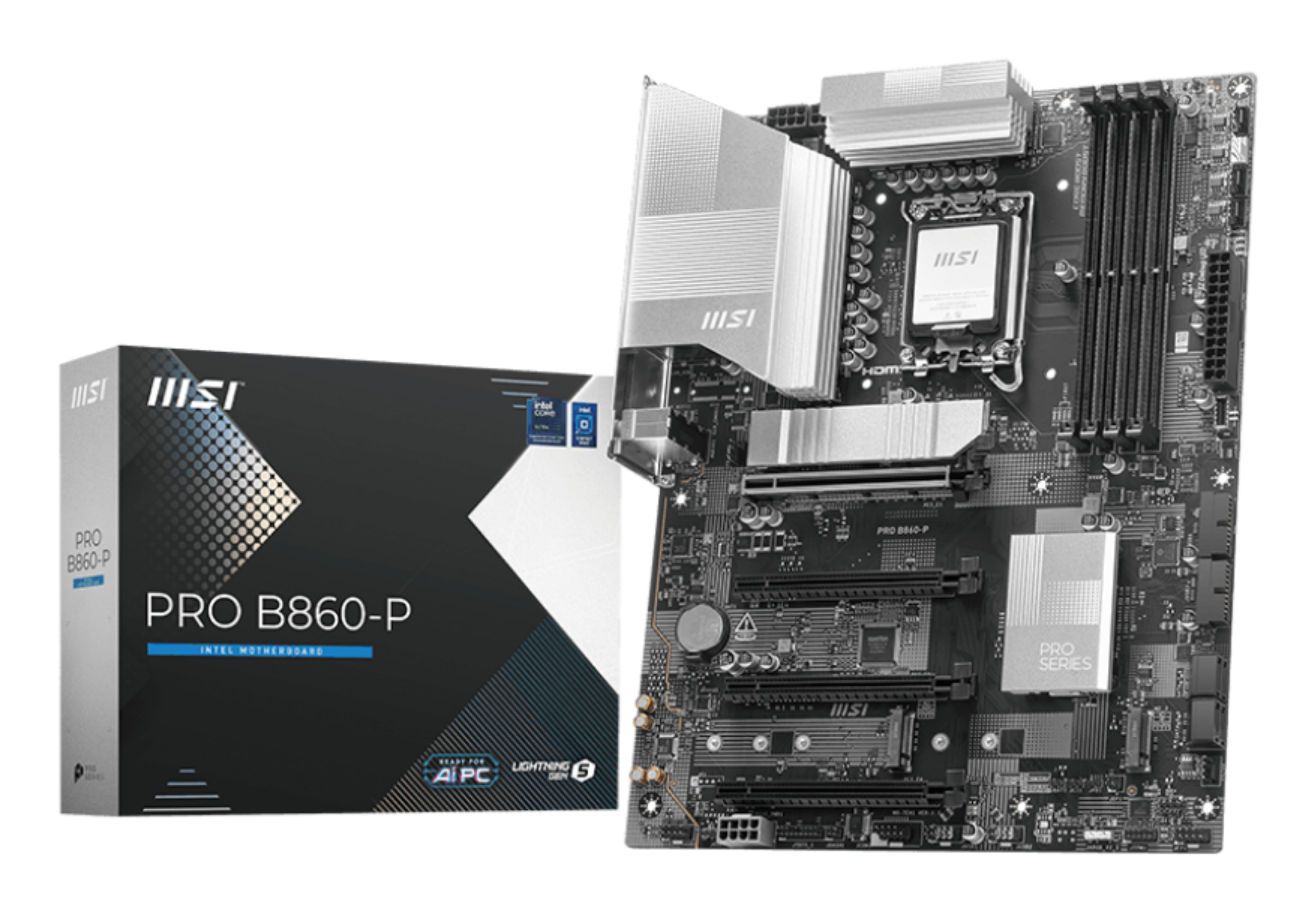 MSI Pro B860-P (B860,S1851,ATX,DDR5) Mainboards INTEL