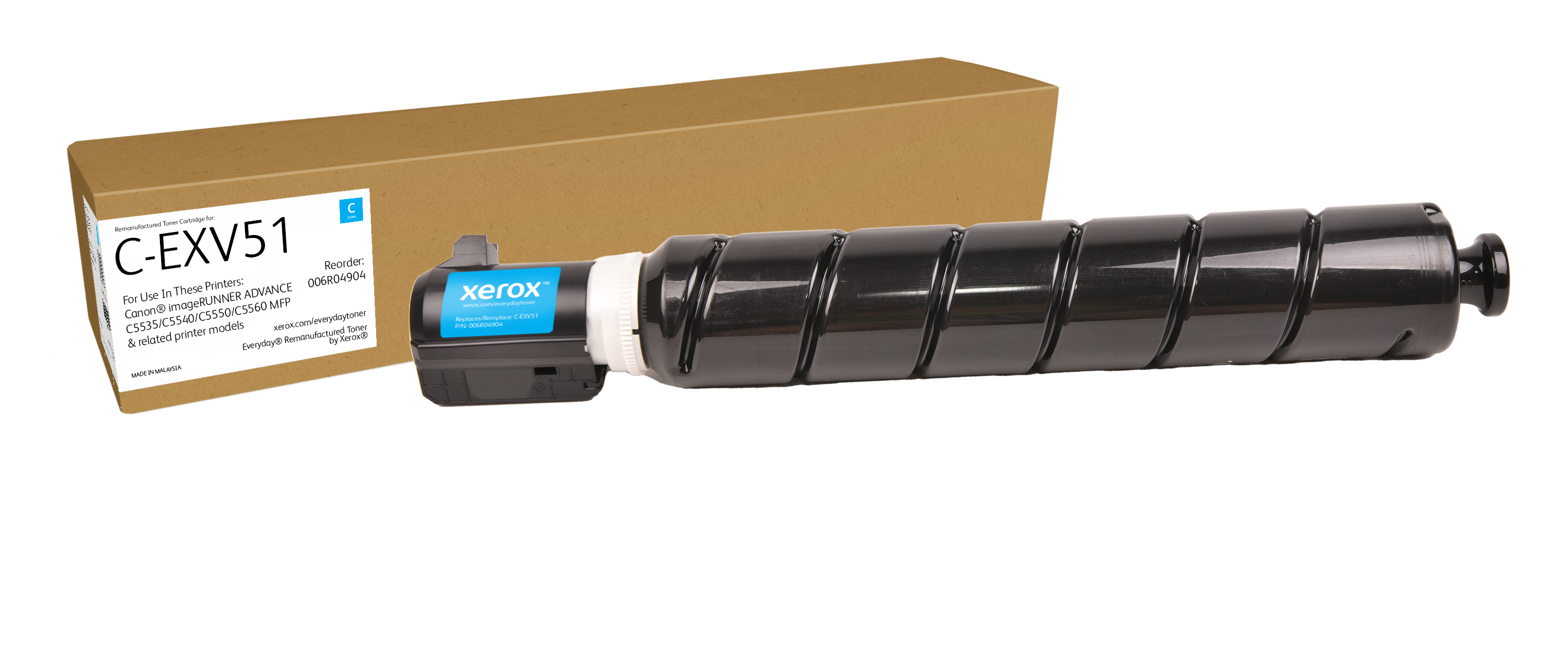 Xerox Toner Everyday Remanufactured Canon C-EXV51 Cyan