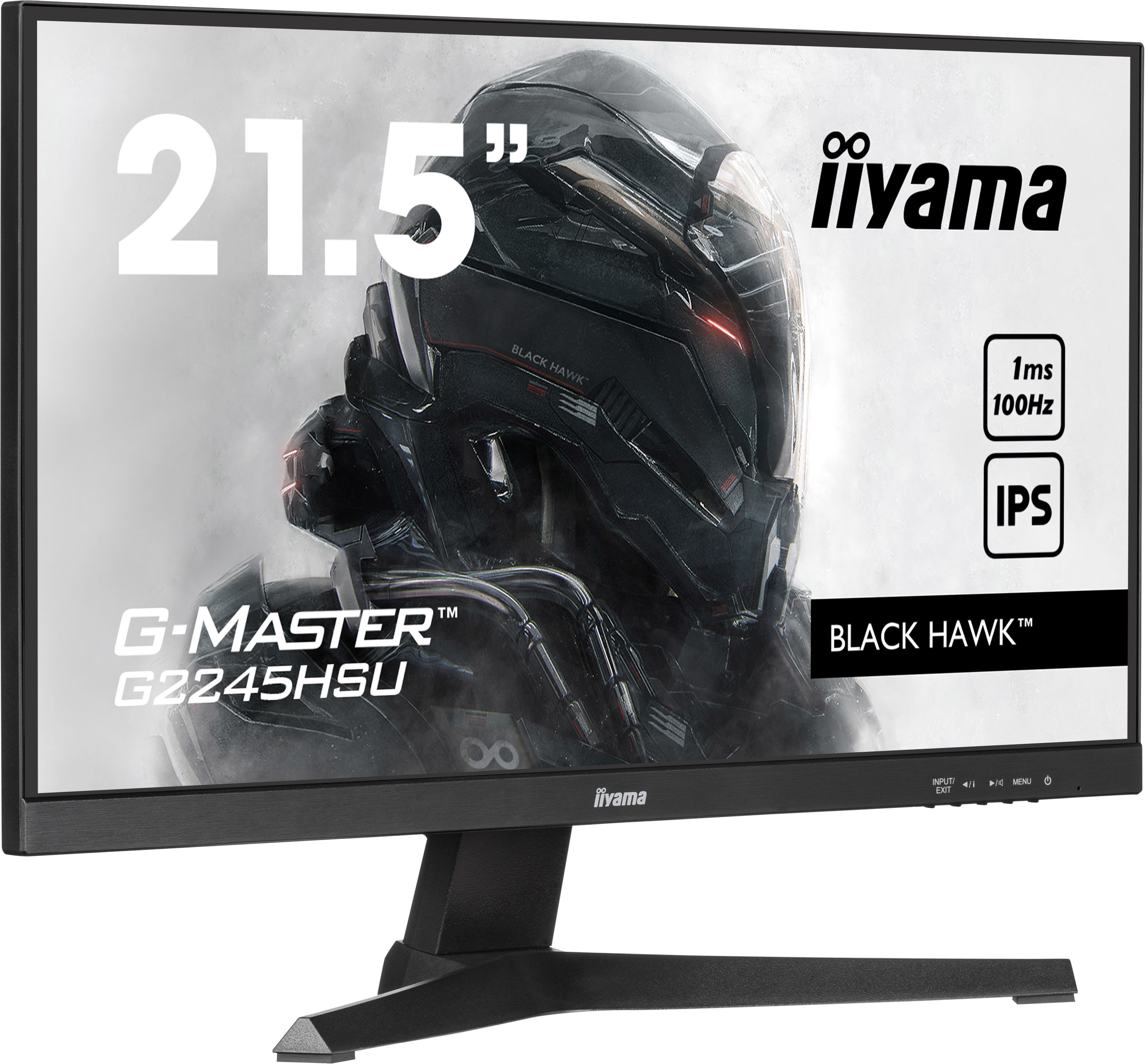 IIYAMA 54.5cm (21.5") G2245HSU-B2 16:9 HDMI+DP+2xUSB IPS IIYAMA 54.5cm (21.5") G2245HSU-B2 16:9 HDMI+DP+2xUSB IPS