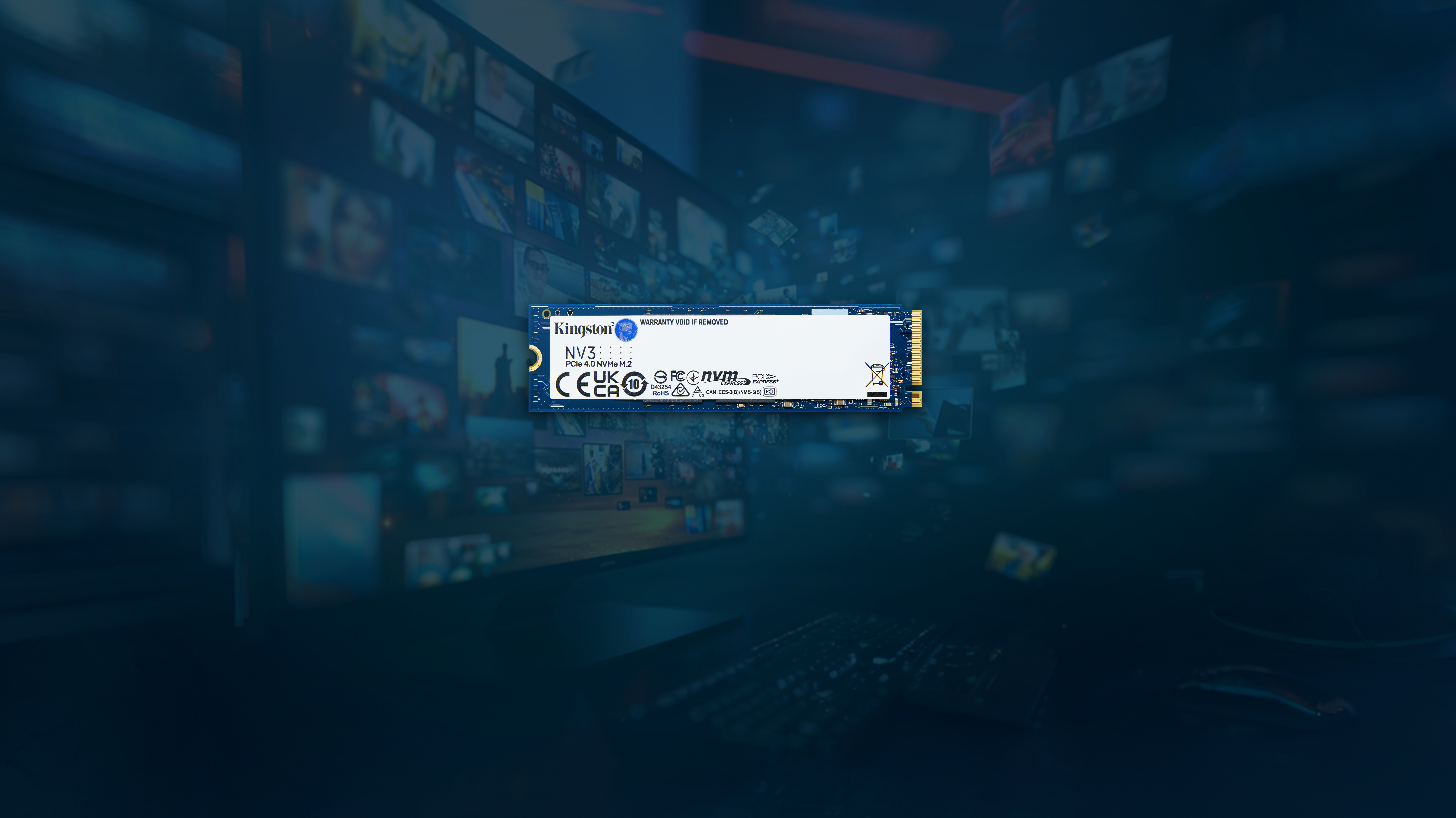 SSD 2TB Kingston M.2 PCI-E NVMe Gen4 NV3 retail