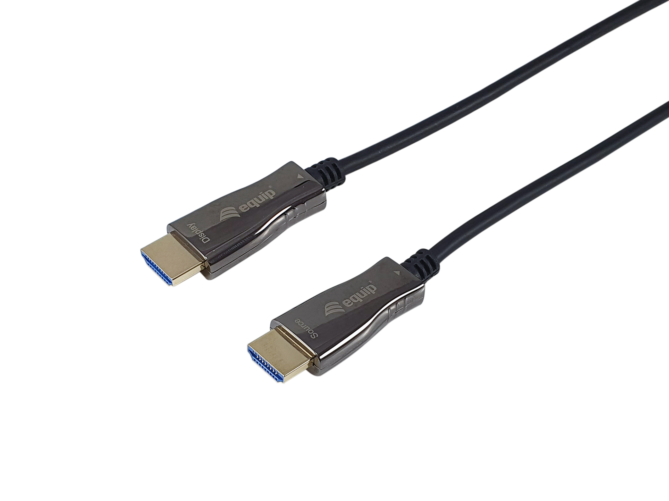 Equip HDMI HS Ethernet 2.0 18Gb AOC 4K/&shy;60Hz 10.00m schwarz
