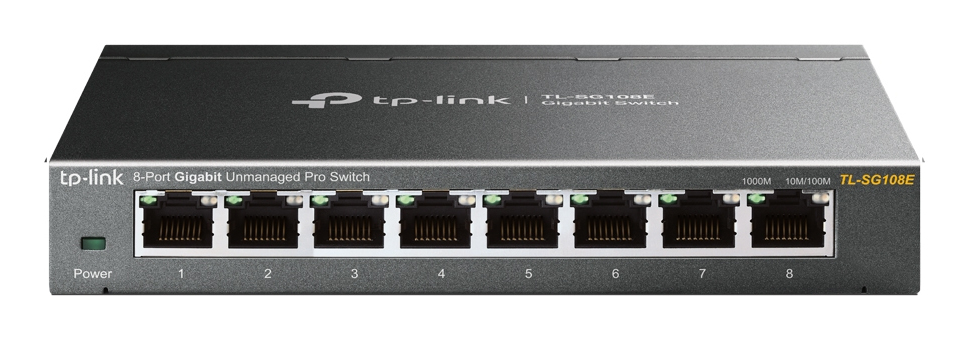 TP-Link Switch 8x GE TL-SG108E V6.4 TP-Link Switch 8x GE TL-SG108E V6.4