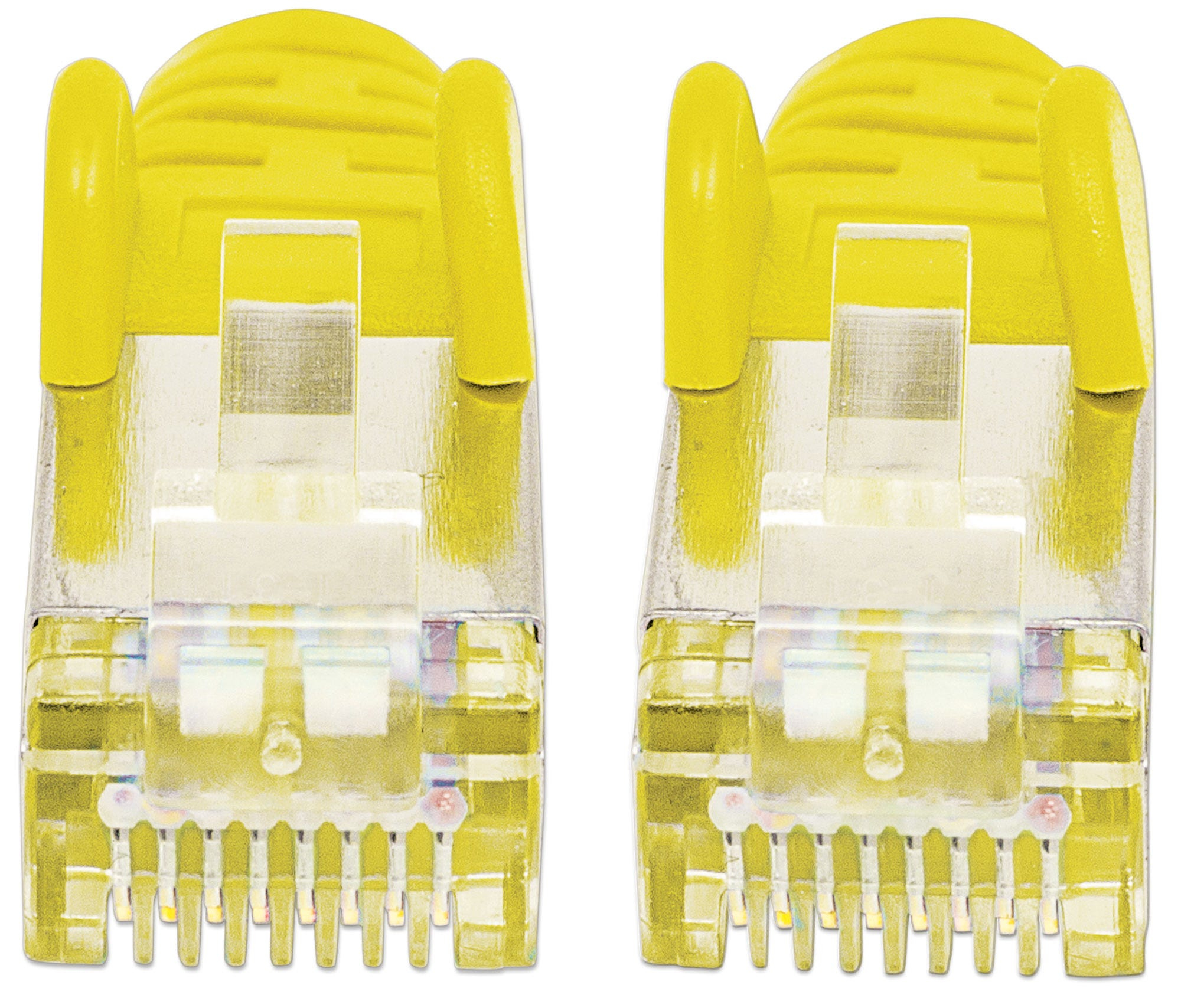 INTELLINET Patchkabel Cat6A CU S/FTP LSZH 2.00m gelb