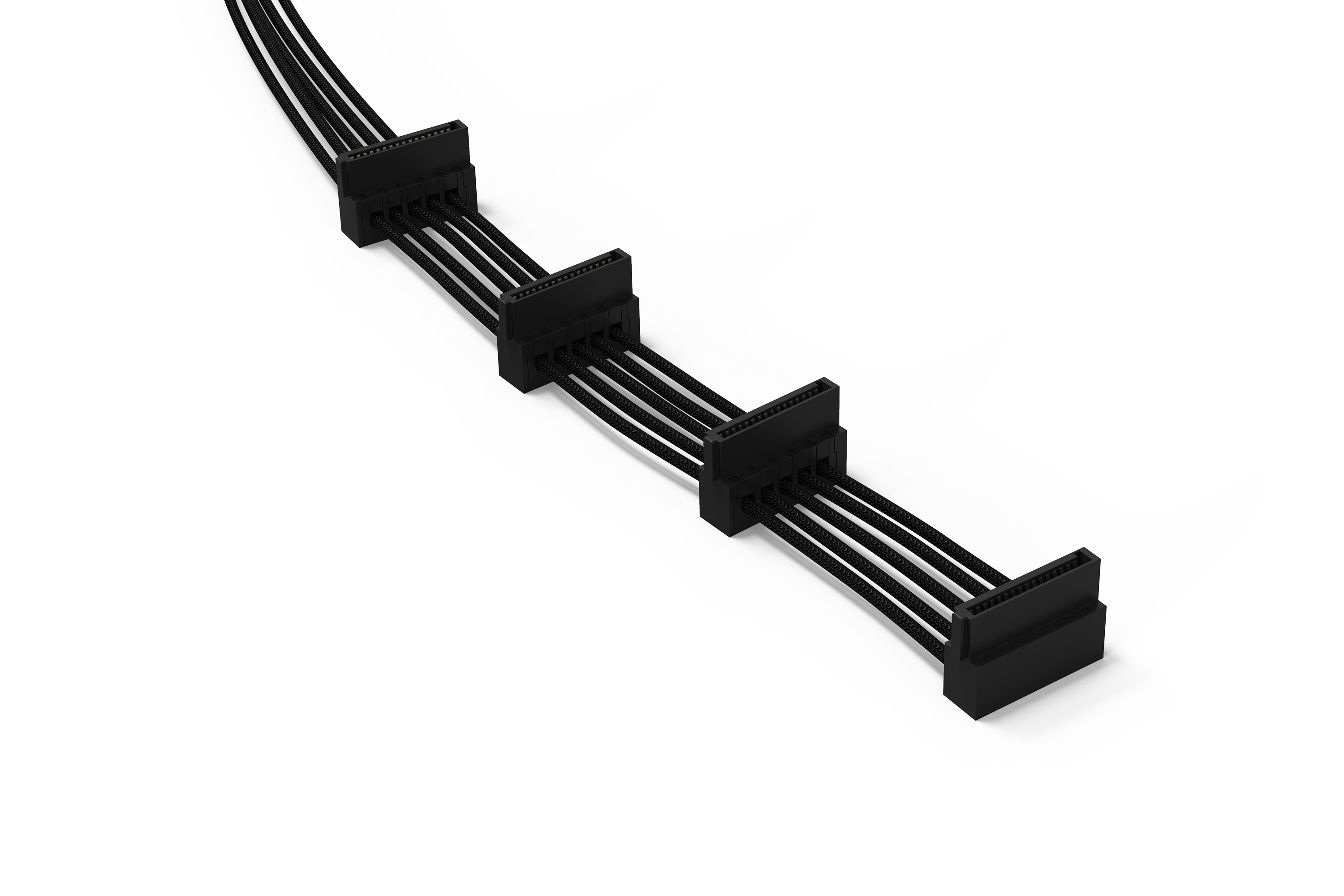 be quiet! Power Cable 4x S-ATA  420mm CS-3440