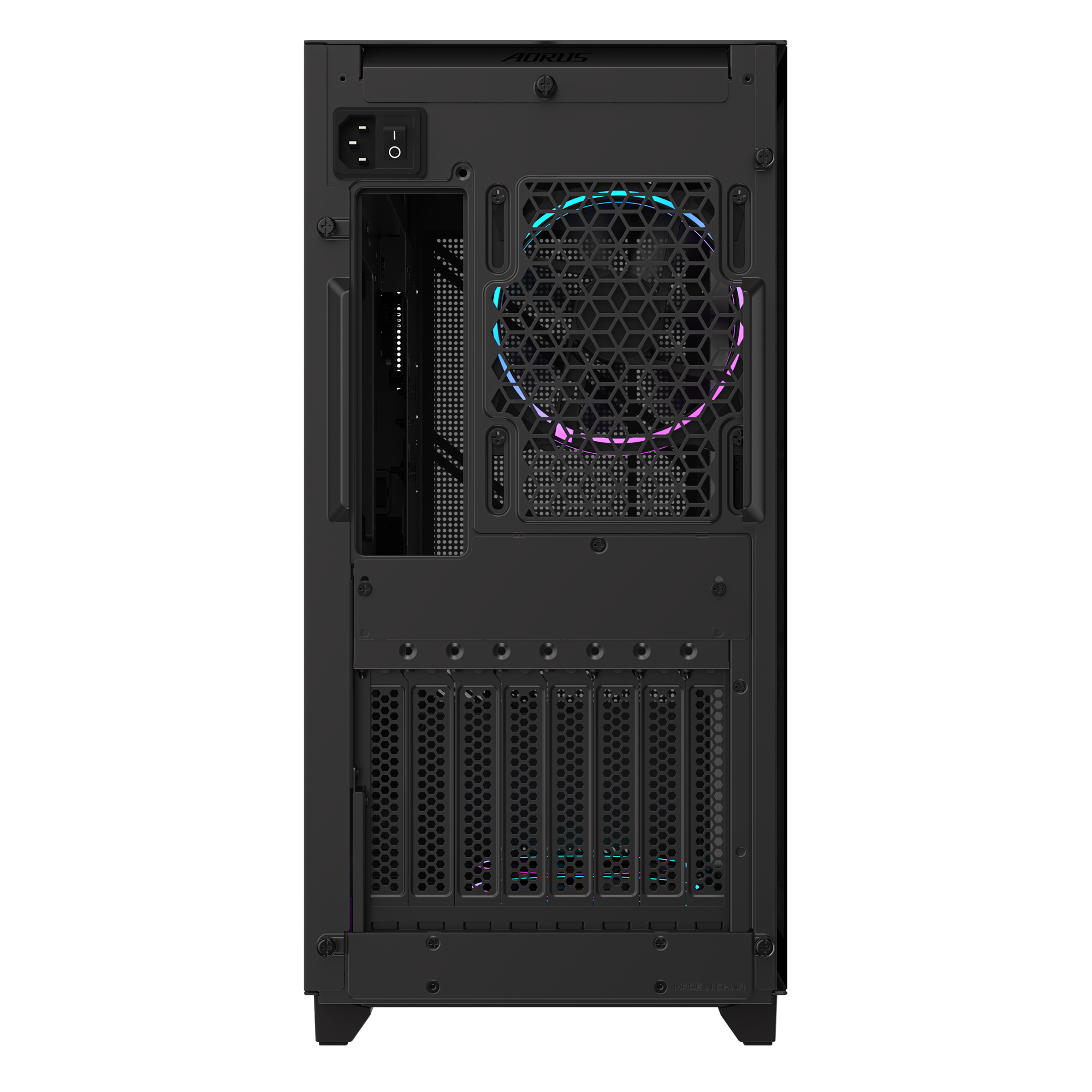 Gigabyte AORUS C400 Glass, black, ATX