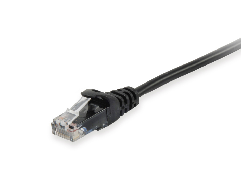 Equip Patchkabel Cat6A U/UTP 2xRJ45 0.15m schwarz LSZH Polybeutel