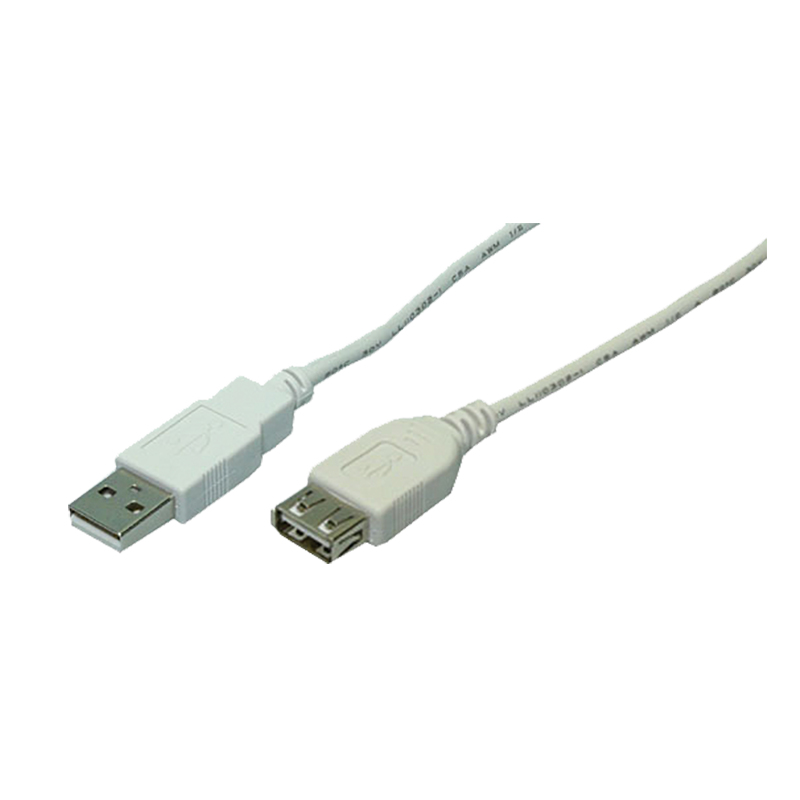 Logilink USB Kabel A -> A St/Bu 2m grau