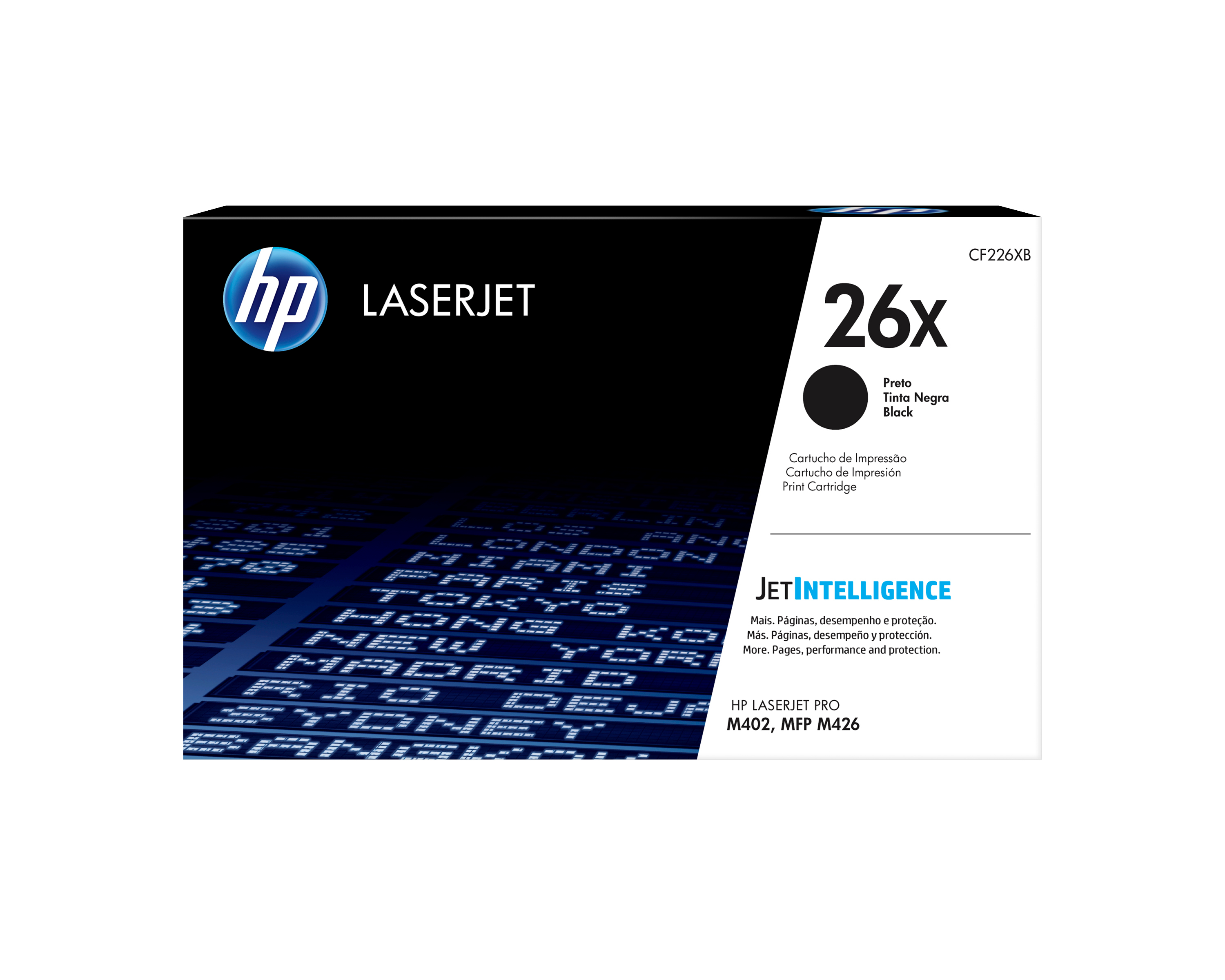 HP 26X       Schwarz     LaserJet    Tonerpatrone