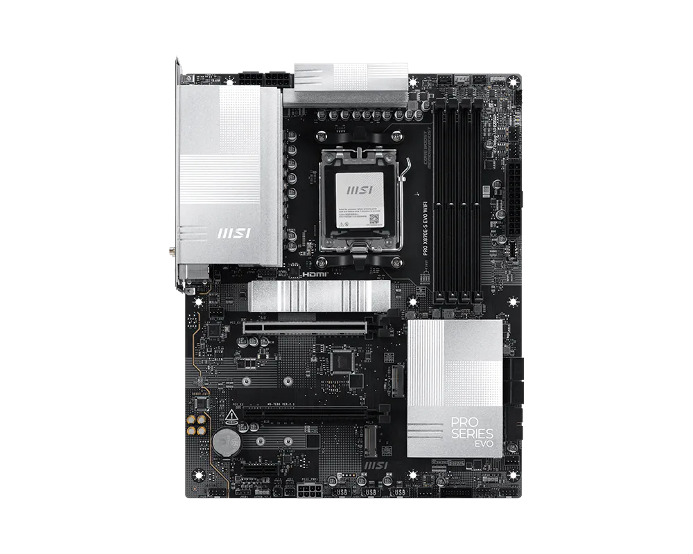 MSI PRO X870E-S EVO WiFi (X870,AM5,ATX,DDR5)