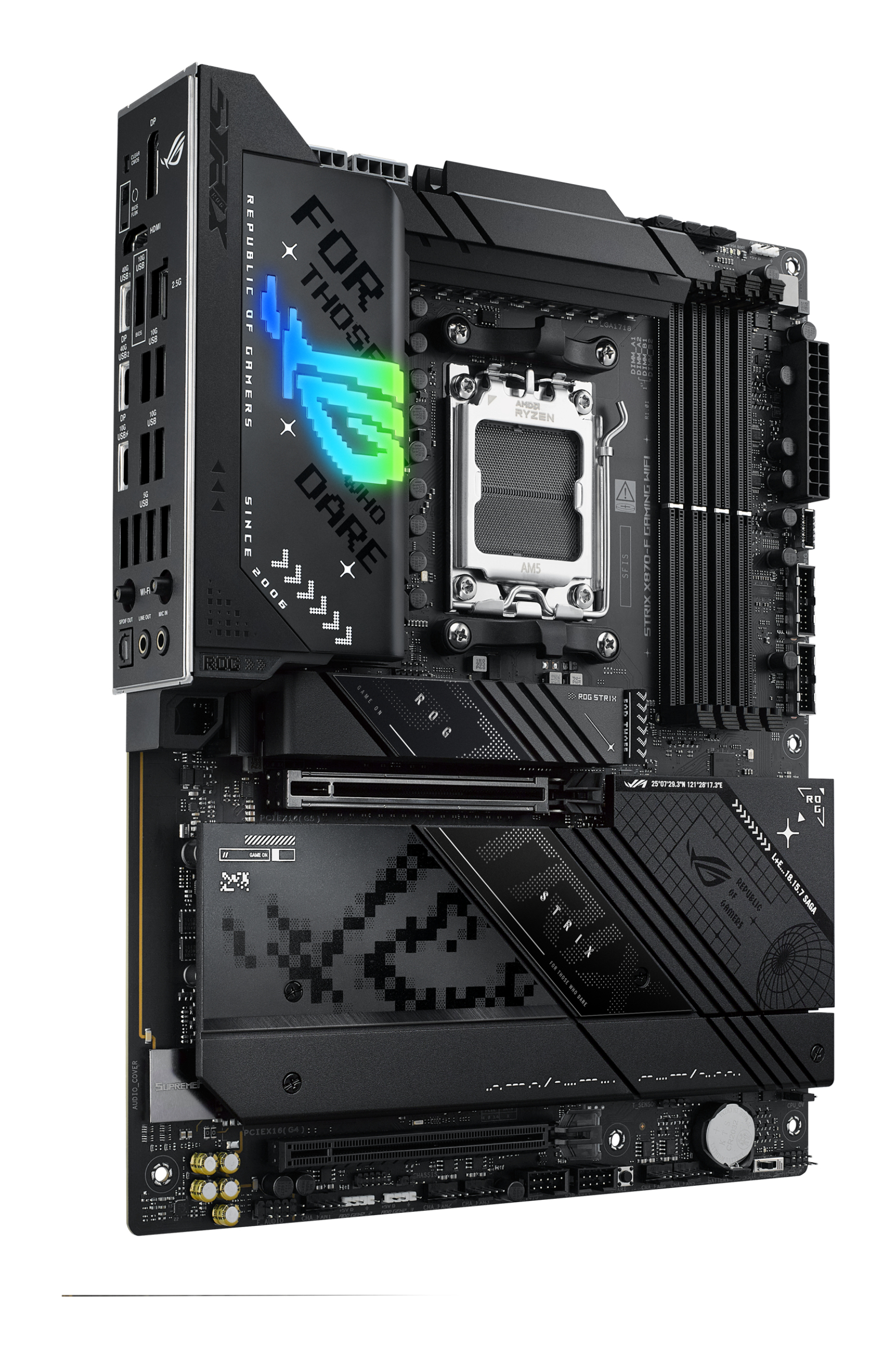 ASUS ROG STRIX X870-F GAMING WIFI (AMD,AM5,DDR5,ATX)