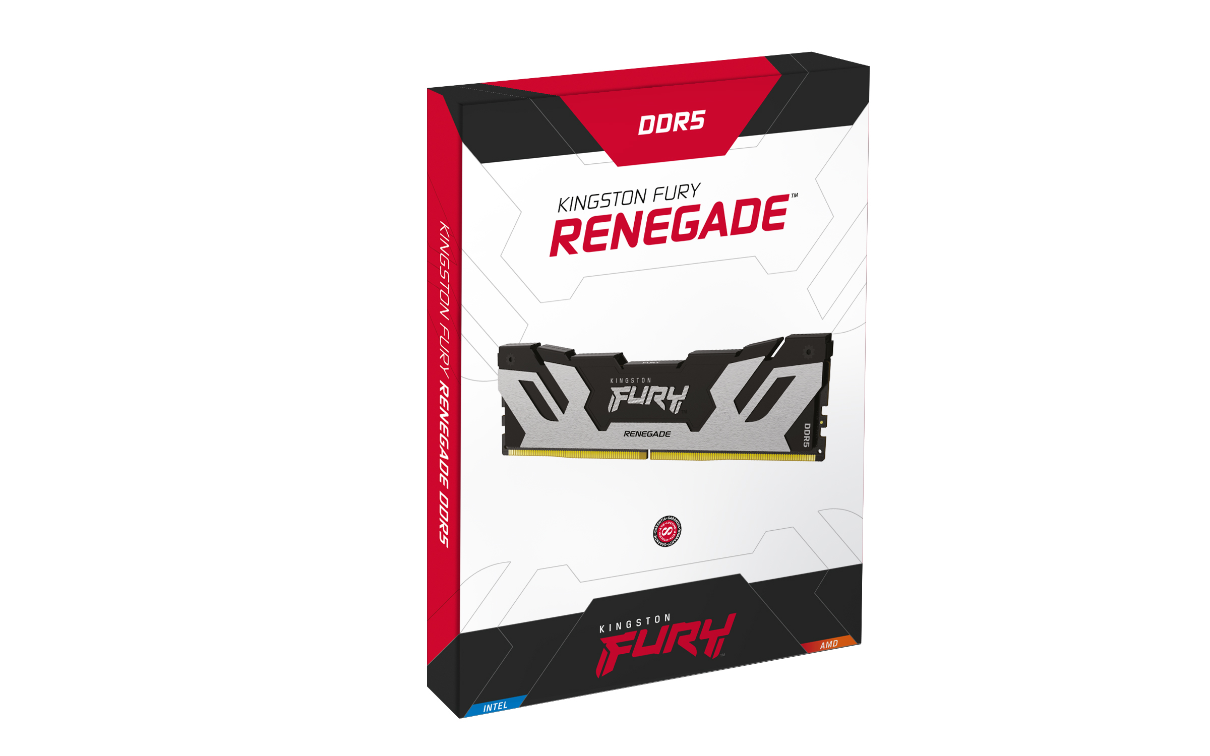 DDR5  48GB PC 6400 CL32 Kingston FURY Renegade Silver XMP retail