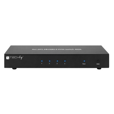 Techly KVM Switch, 4 Port, Display Port 1.2 Techly KVM Switch, 4 Port, Display Port 1.2
