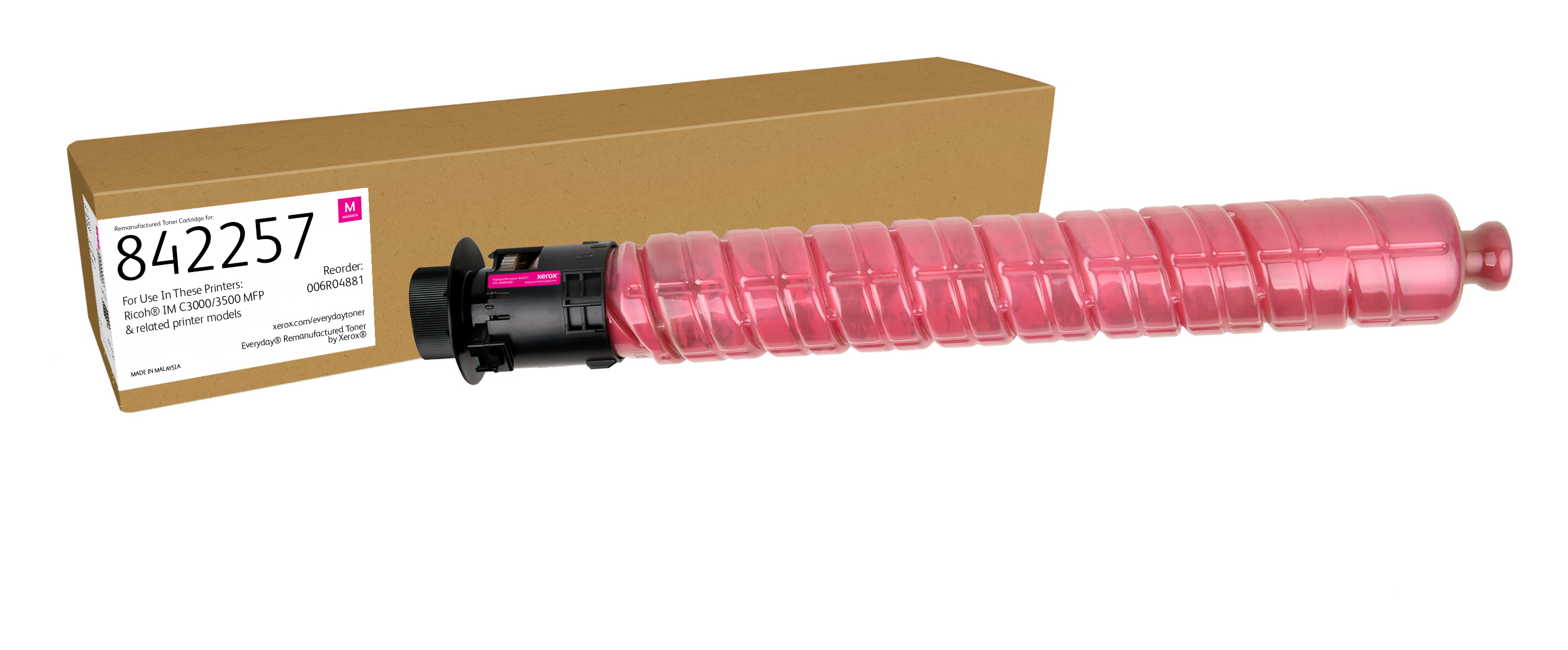 Xerox Toner Everyday Remanufactured Ricoh 842257 Magenta