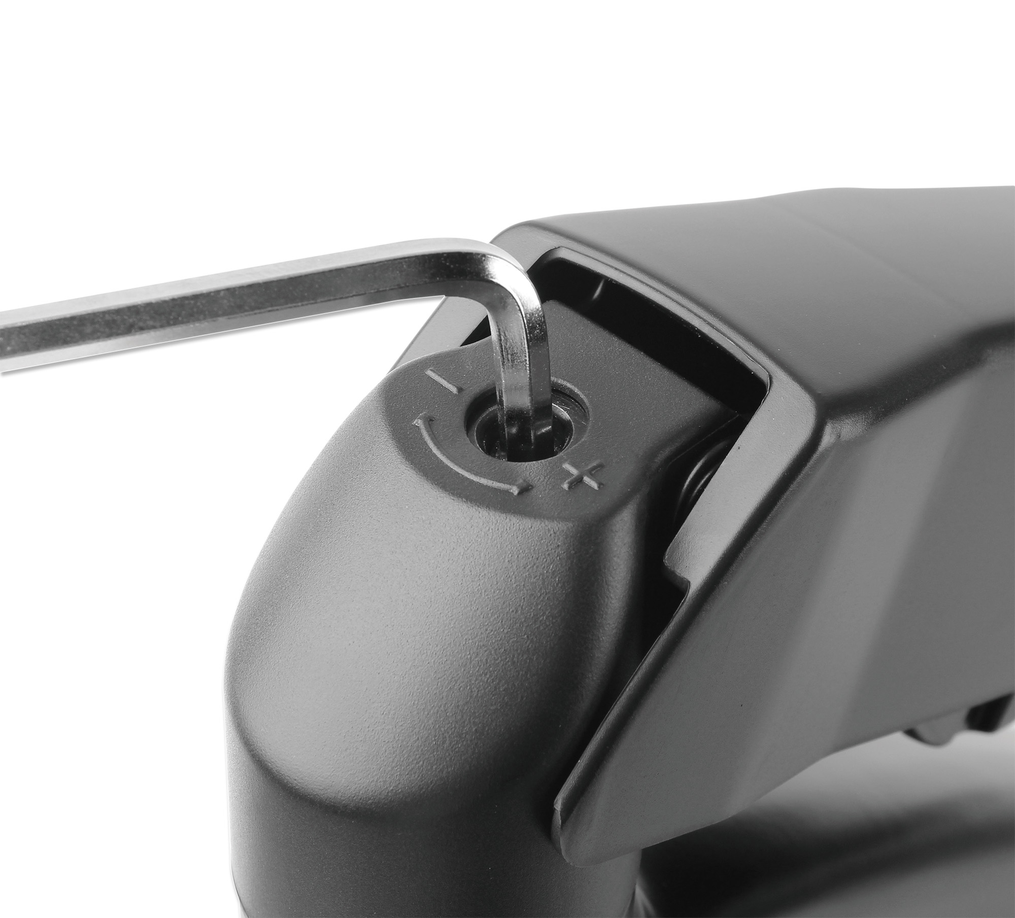 MANHATTAN Halterung 1 Monitor Gasdruck Aluminium 17-32 Zoll Tischhalter für Monitor