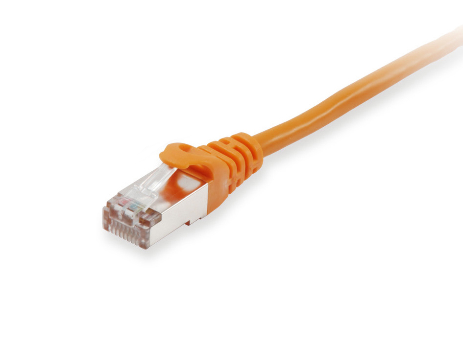 Equip Cat.6A S/FTP Patchkabel, 0.25m, Orange