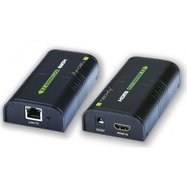 Techly HDMI Extender/&shy;Splitter über IP 120m