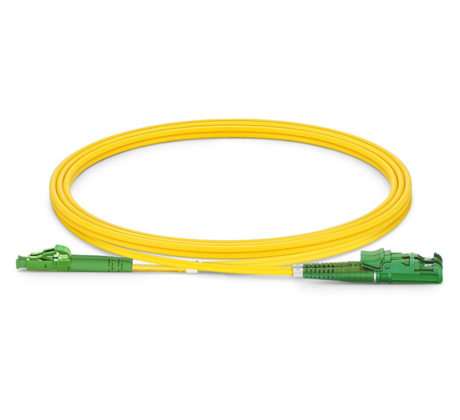 Equip Patchkabel E2000/APC->LC/APC 20.00m SM Duplex OS2 gelb