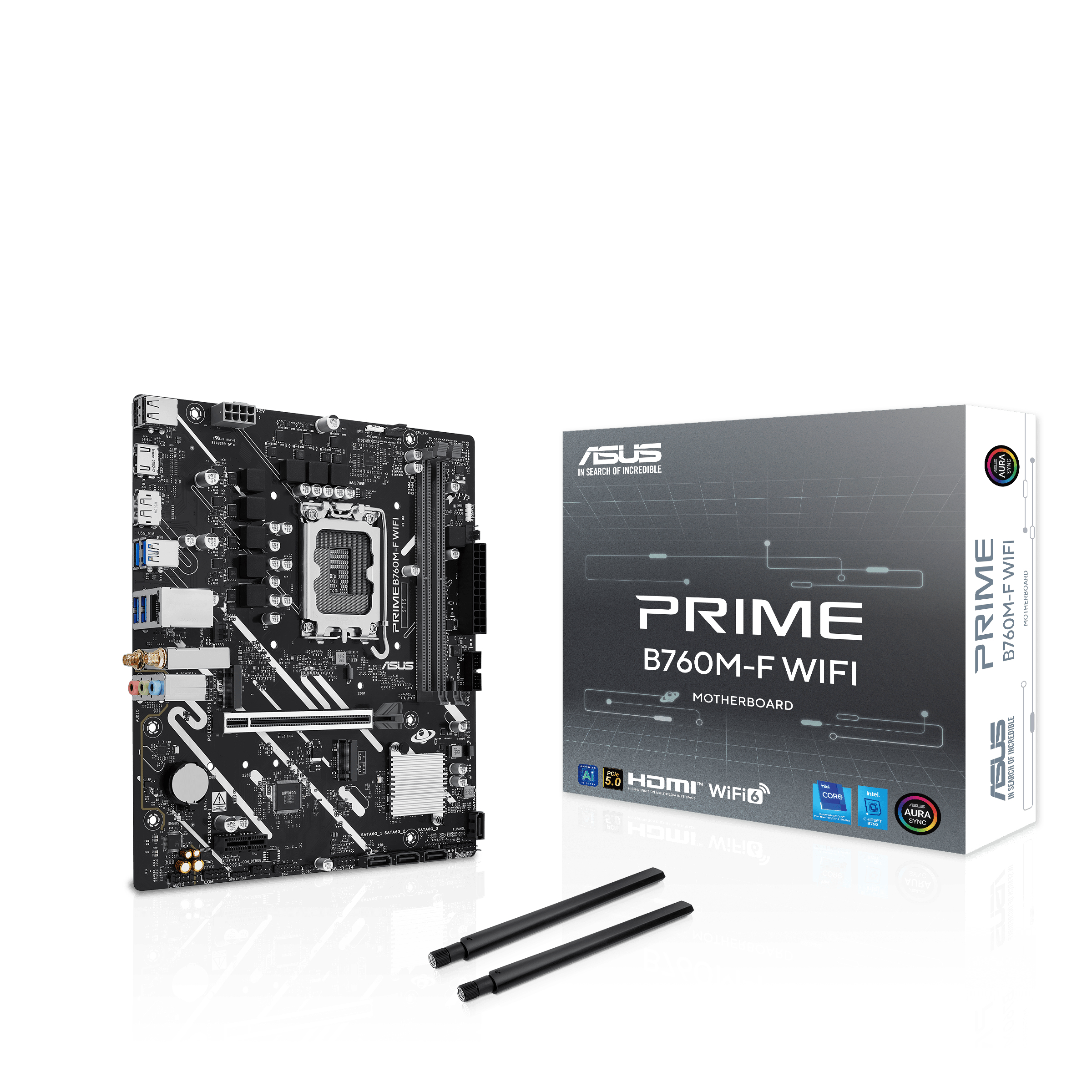 ASUS PRIME B760M-F WIFI (INTEL,1700,DDR5,mATX)