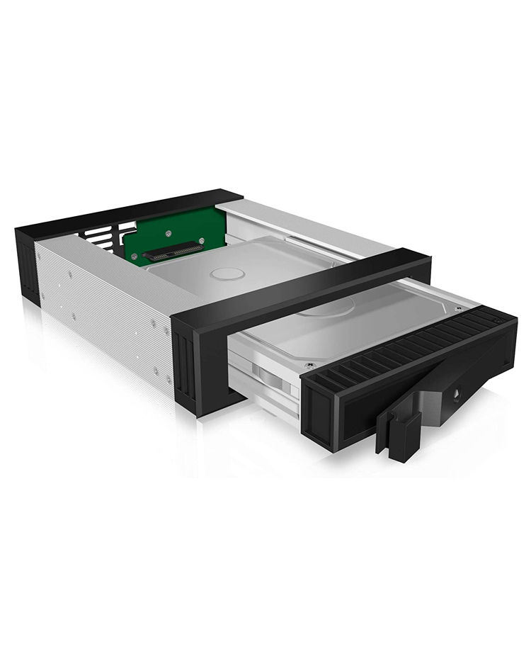 We-Ra. IcyBox 2,5"/&shy;3,5" SATA/&shy;SAS in 1x5,25" IB-129SSK-B (b)