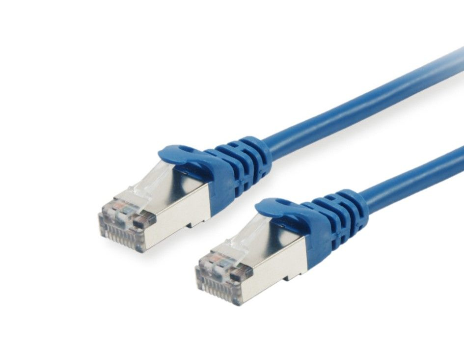 Equip Patchkabel Cat6 S/FTP 2xRJ45 50.00m blau LSZH Polybeutel