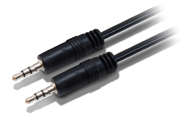 Equip Audiokabel 3.5mm->3.5mm  St/&shy;St           2.50m schwarz Pol