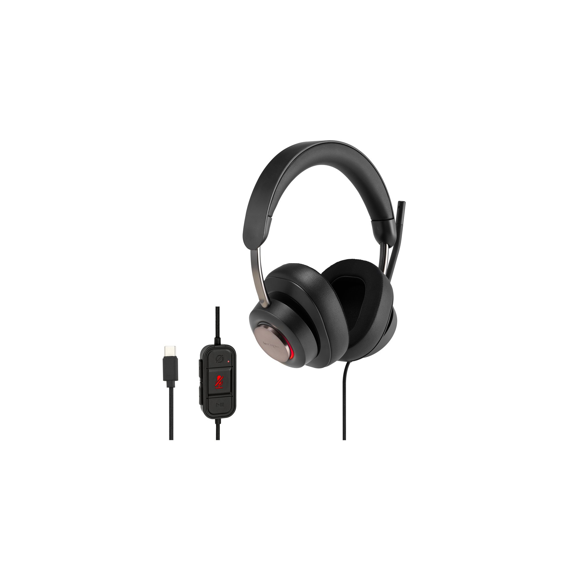 Kensington Headset H2000 PROVC   USB-A/&shy;USB-C  schwarz