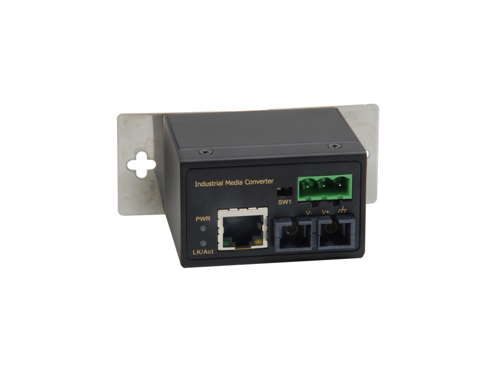 LevelOne Media Konverter RJ45->SC FE MM Indus. 1310nm 2km