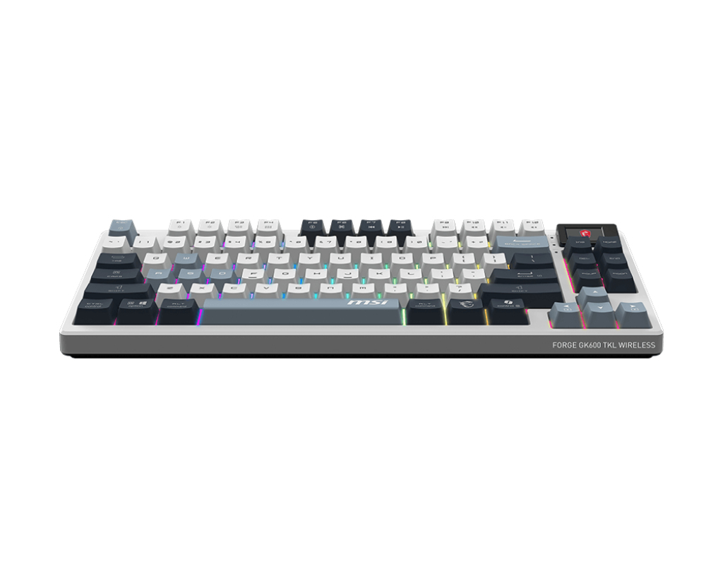 MSI FORGE GK600 TKL W SKY Gaming Keyboard Wireless