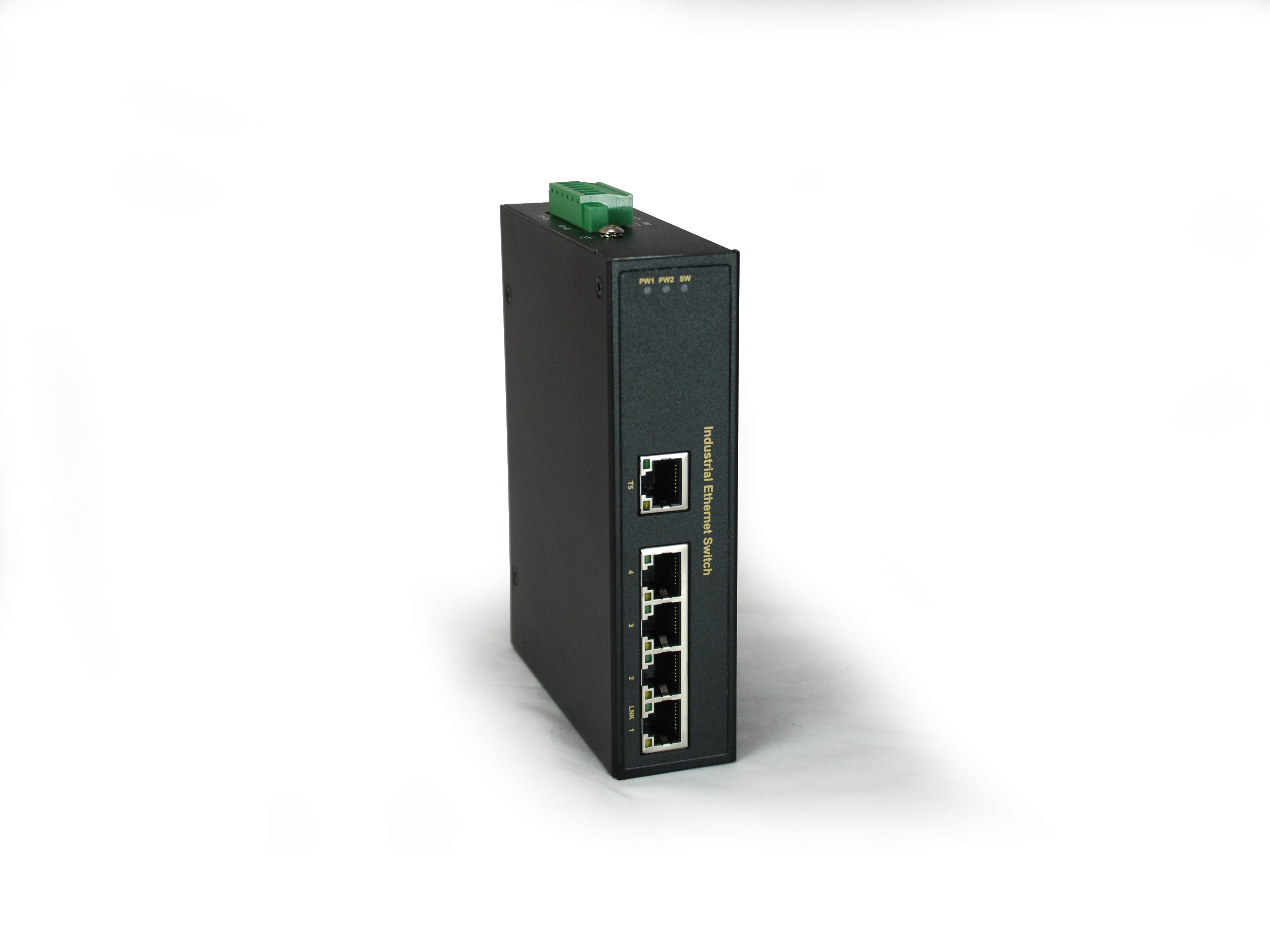 LevelOne Industr.Switch  5xFE/&shy;IP30+DIN                Metall