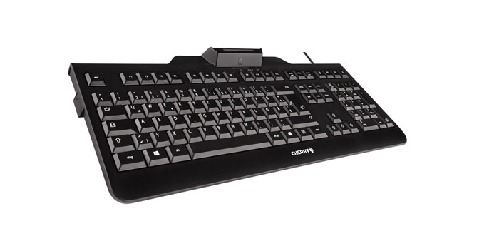 CHERRY KC1000SC Tastatur Wired CH 1.80m +SmartCard schwarz