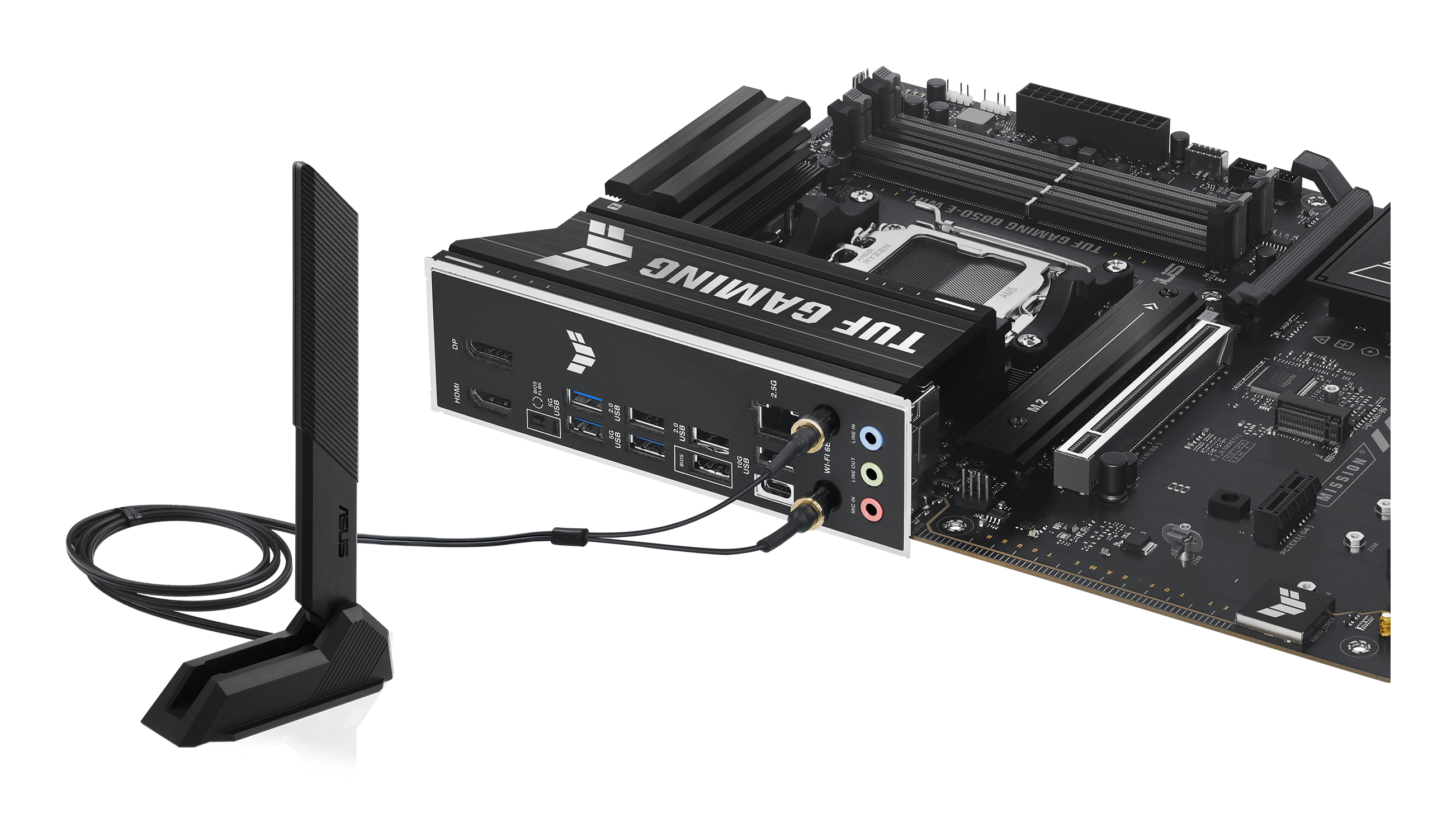 ASUS TUF GAMING B850-E WIFI (AMD,AM5,DDR5,ATX)