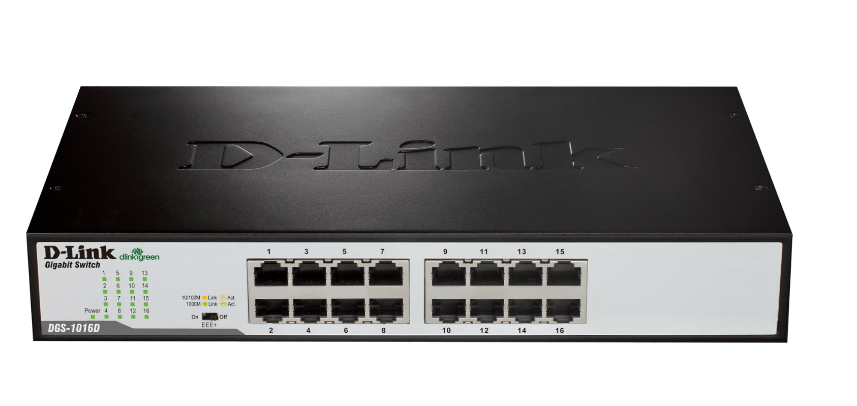 Switch 280mm D-Link DGS-1016D 16*GE retail