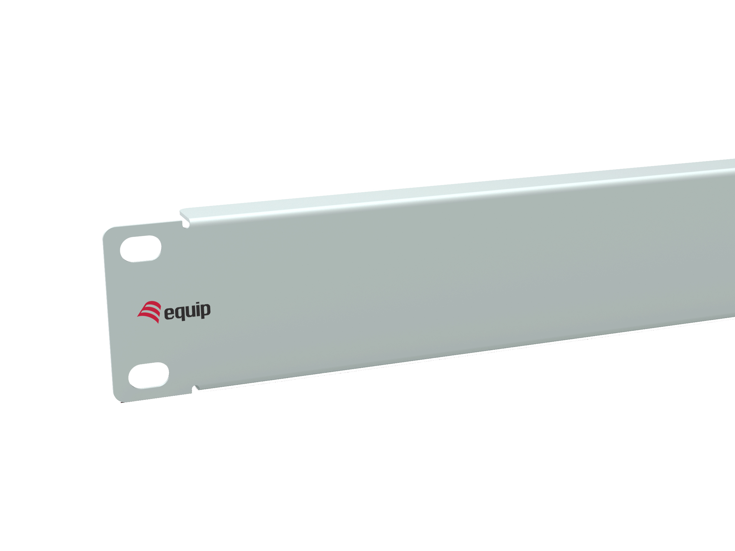 Equip 10" Blindplatte 1U RAL7035
