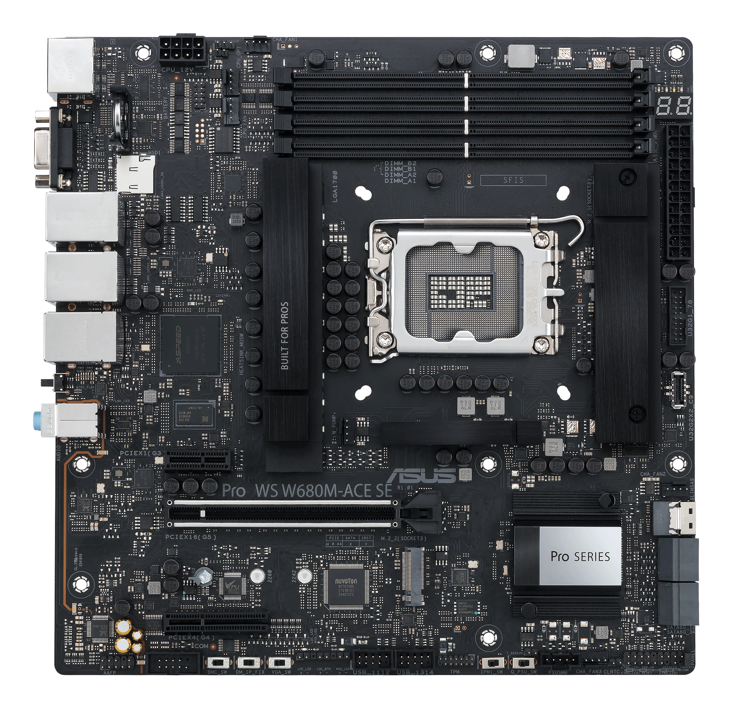 ASUS PRO WS W680M-ACE SE              (INTEL,1700,DDR5,mATX)