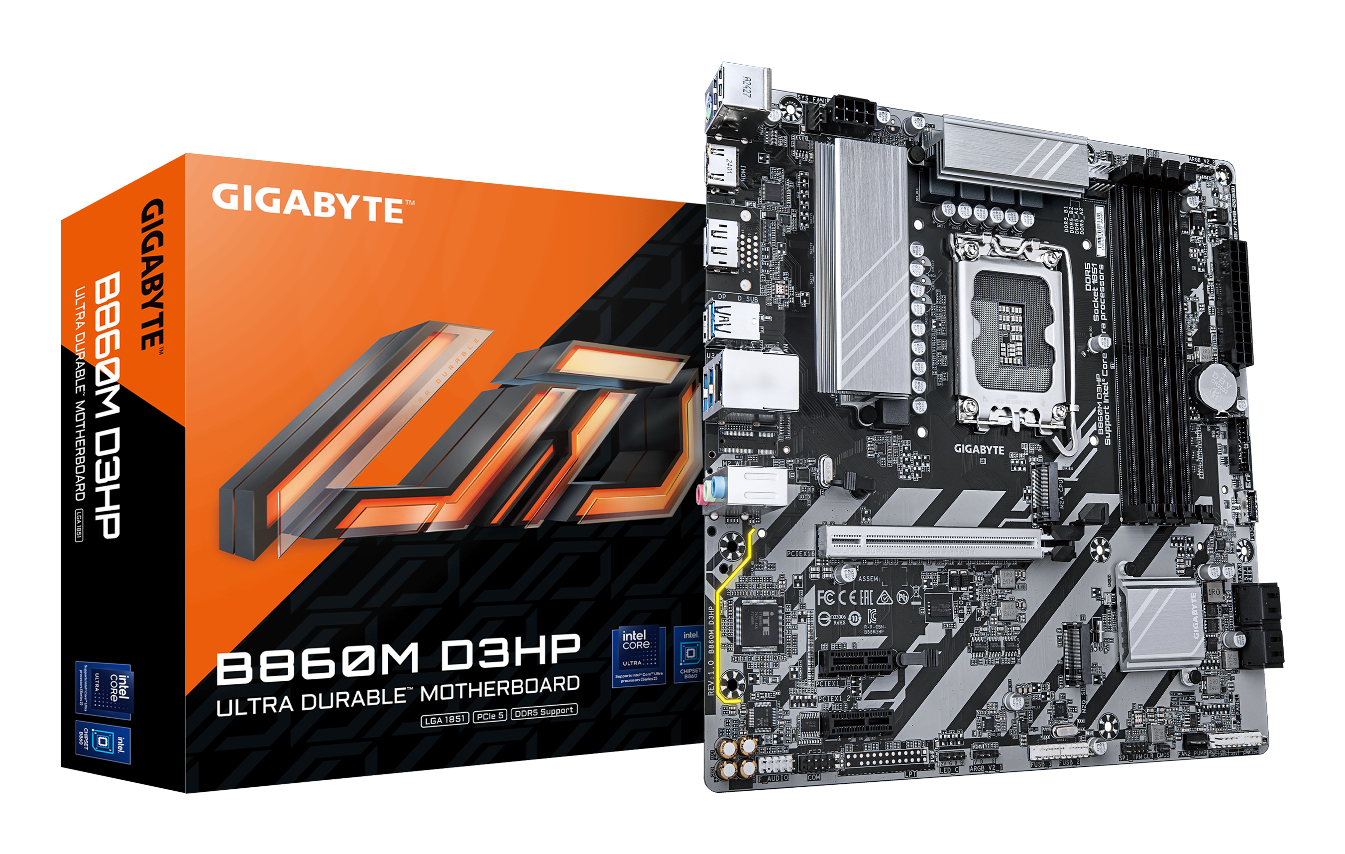 Gigabyte B860M D3HP (B860,S1851,mATX,DDR5