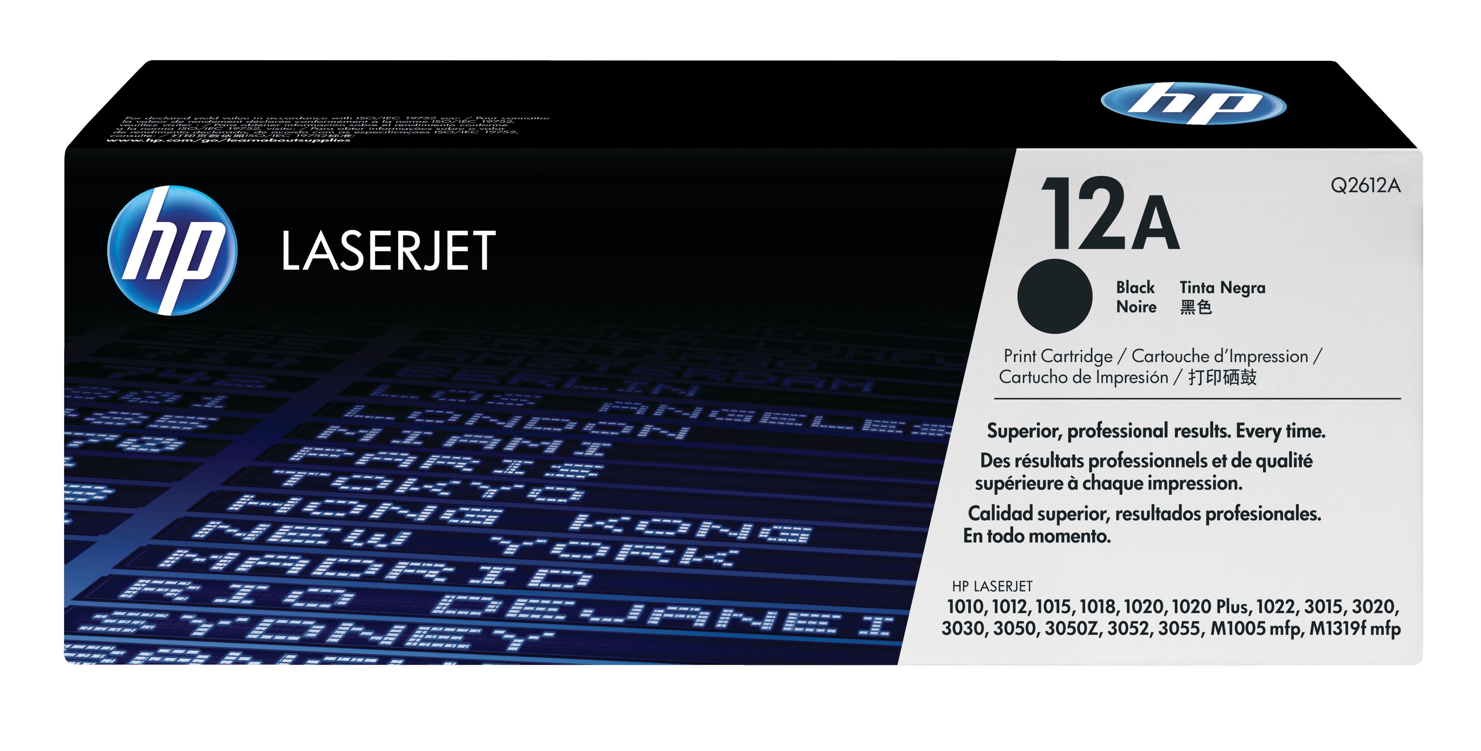 HP 12A Schwarz LaserJet Tonerpatrone