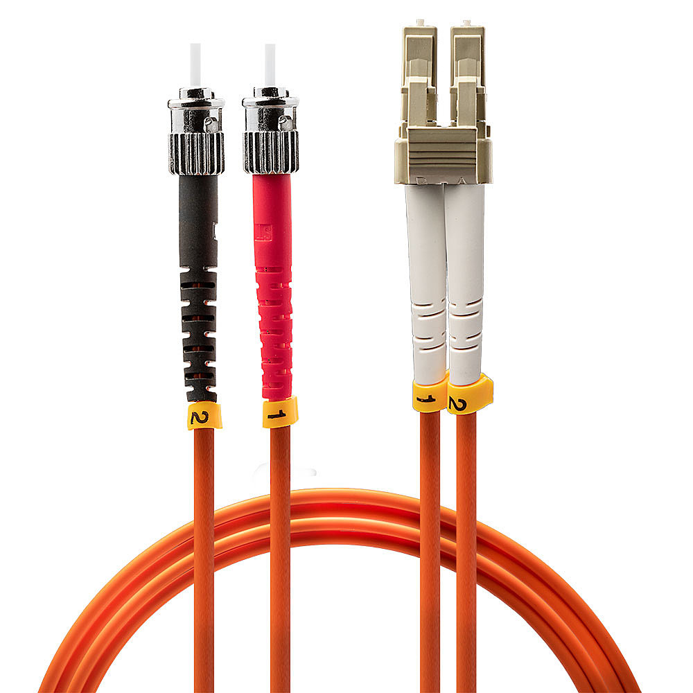Lindy 46490 InfiniBand/Glasfaserkabel 1 m LC ST Orange