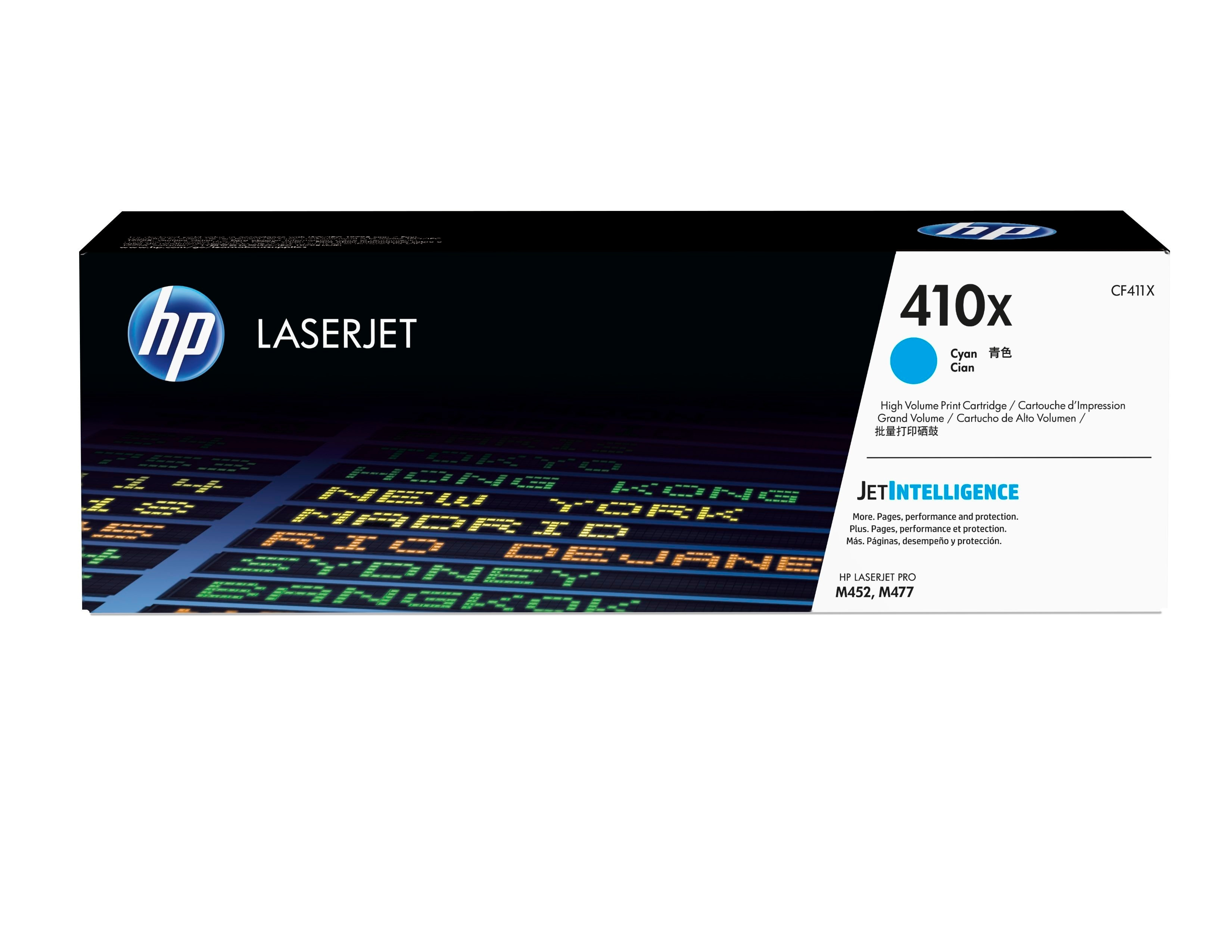 HP 410X Cyan LaserJet Tonerpatrone