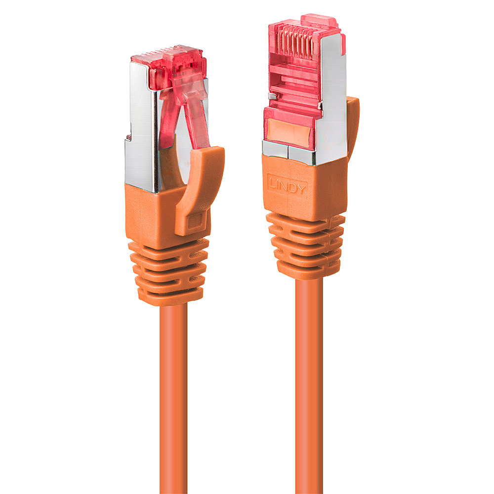 Lindy 47809 Netzwerkkabel Orange 2 m Cat6 S/FTP (S-STP)